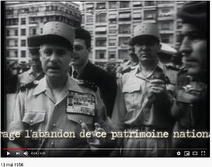 VIDEO ALGER 13 MAI 1958 B